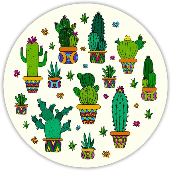 Стилизованный Кактус