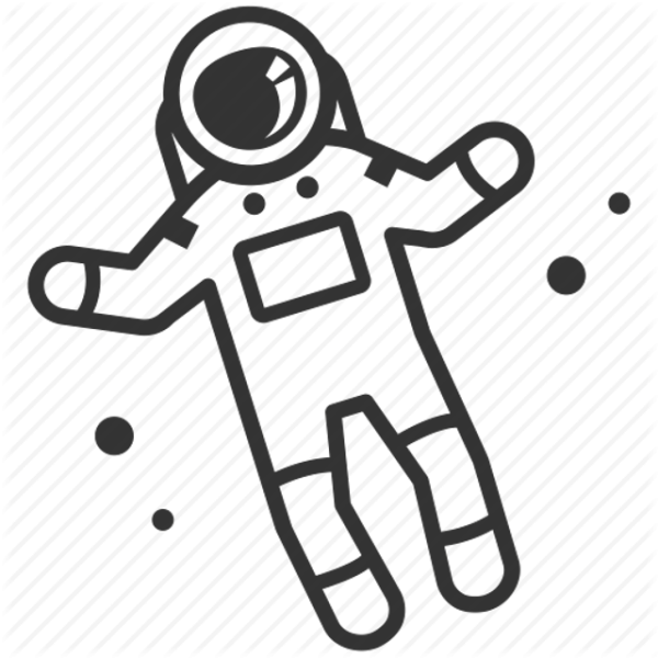 Космонавт векторный