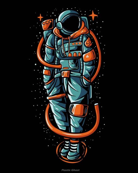 Космонавт векторный