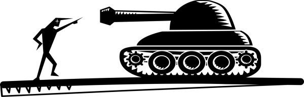 Векторное изображение танка