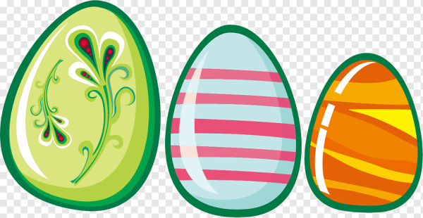 Пасхальное яйцо мультяшное