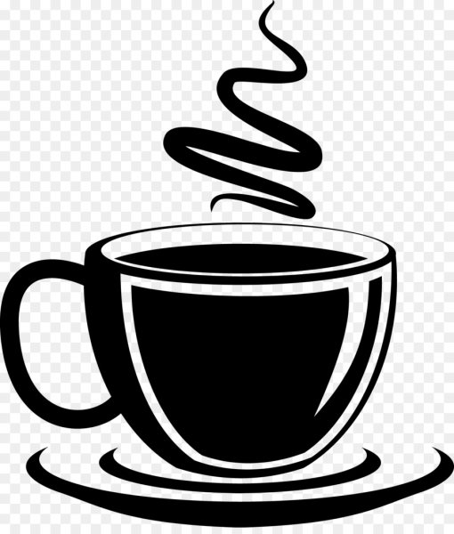 Кофе силуэт