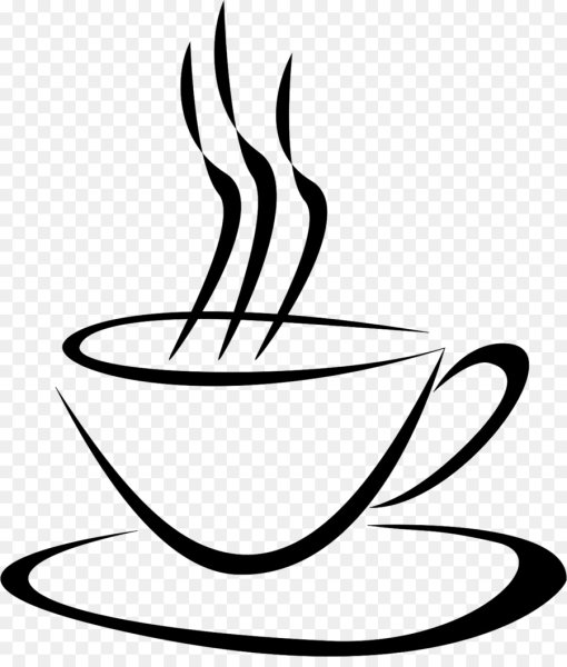 Силуэт кофейной чашки