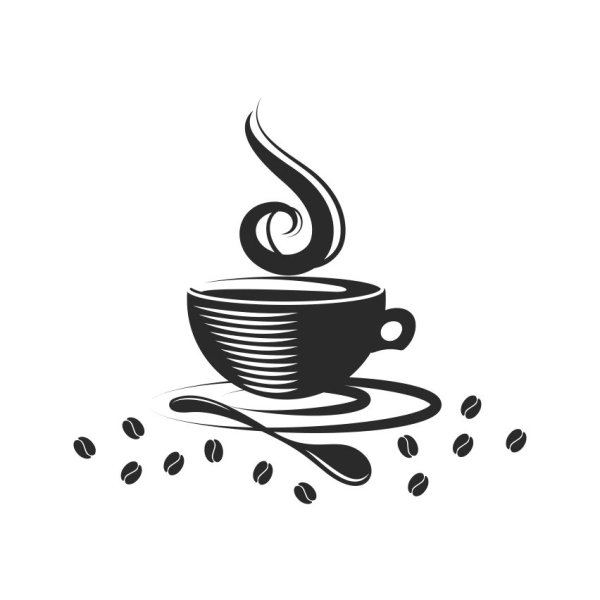 Стилизация кофейной чашки