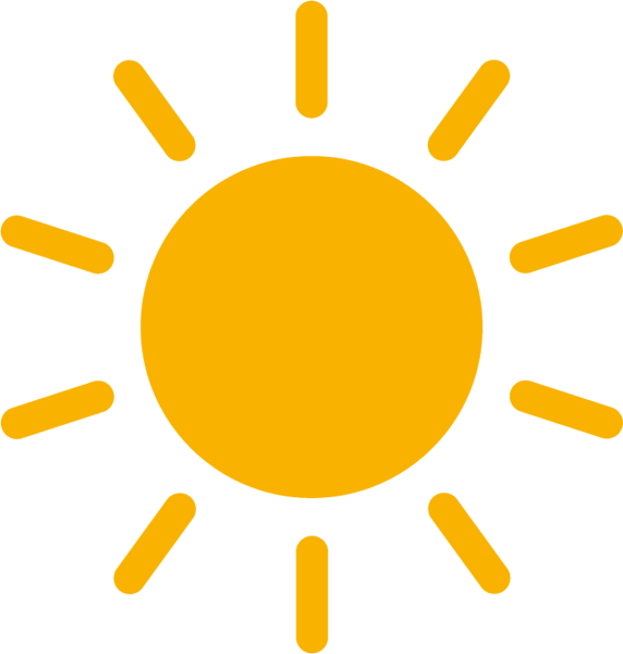 Солнце значок