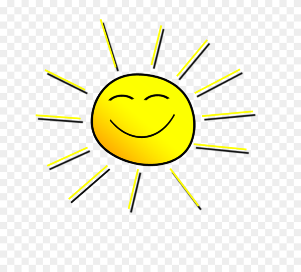 Солнышко улыбается