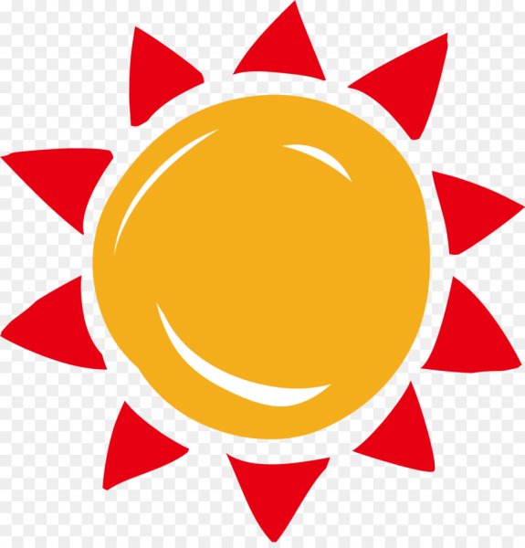 Солнце векторное изображение