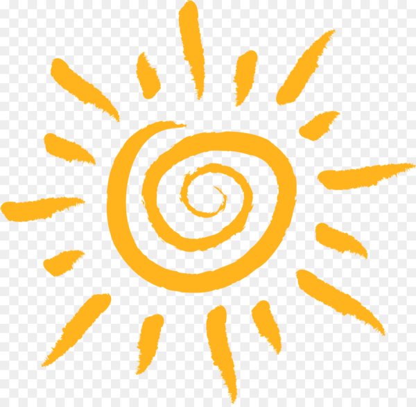 Стилизованное солнце