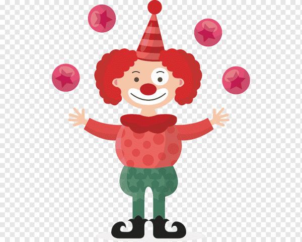 Клоуны мультяшные