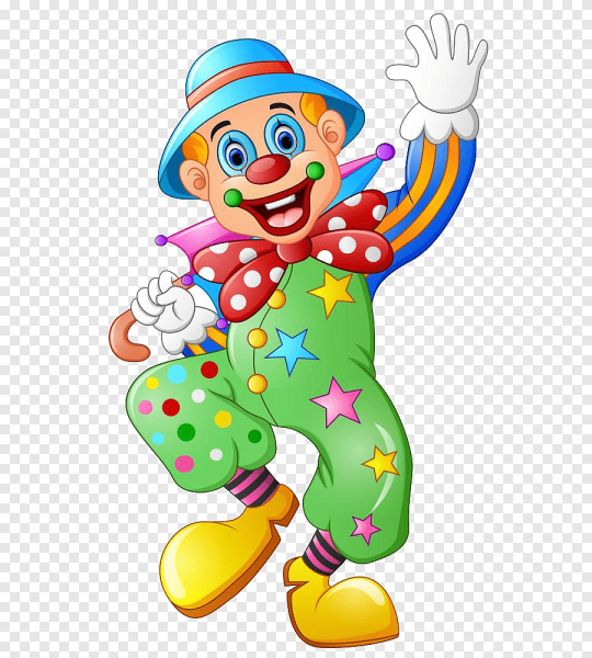 Радостный клоун