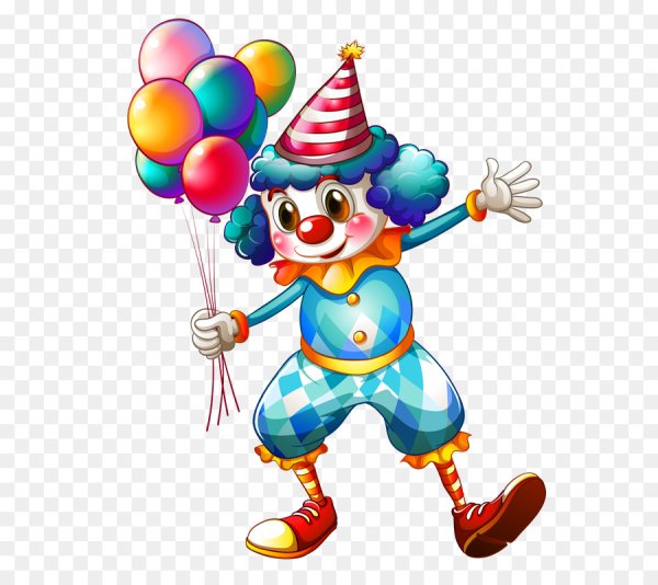 Клоуны мультяшные