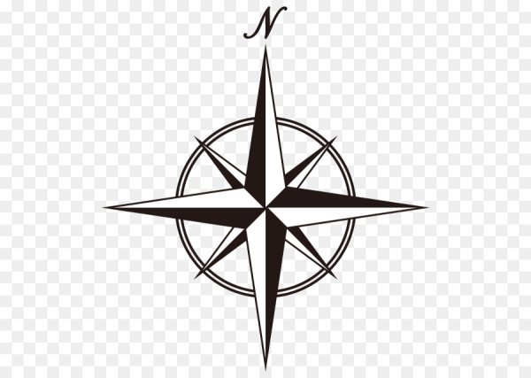 Знак роза ветров