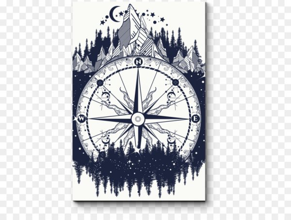 Компас роза ветров