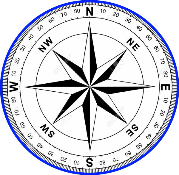 Звезда компас вектор