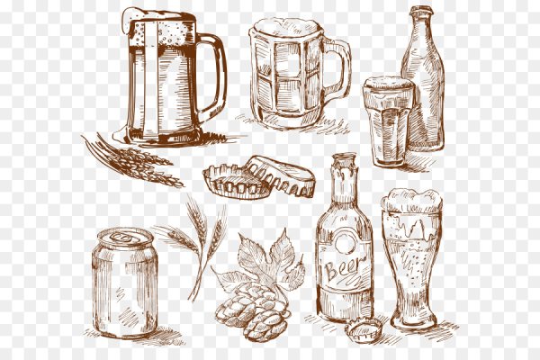 Пивная тематика вектор