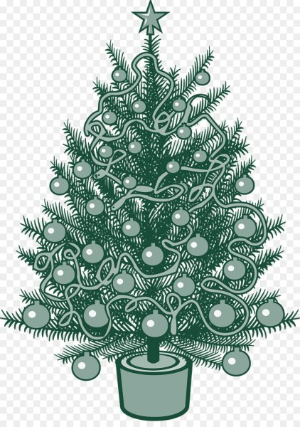 Стилизованная Новогодняя елочка