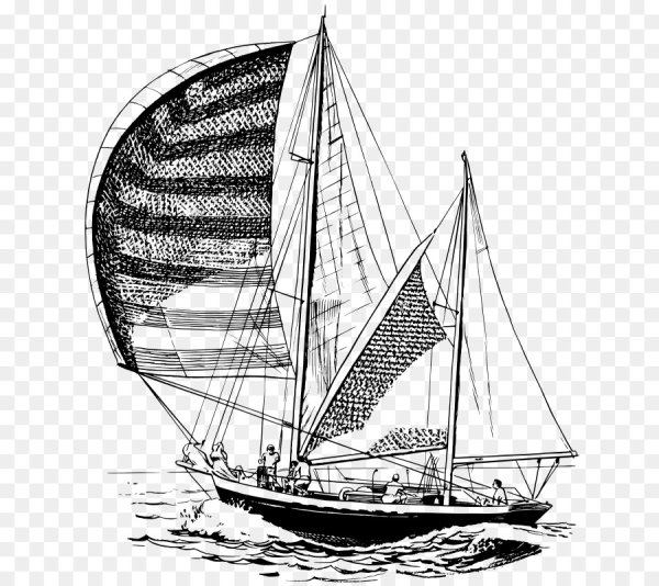 Корабль в векторной графике