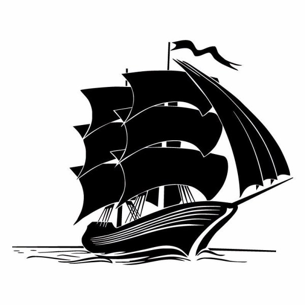 Трафареты "корабли"