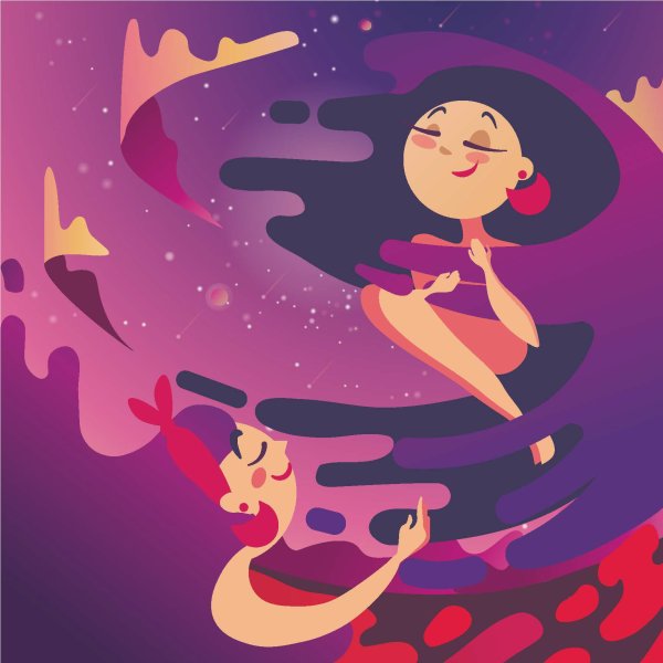 Красивые иллюстрации в иллюстраторе