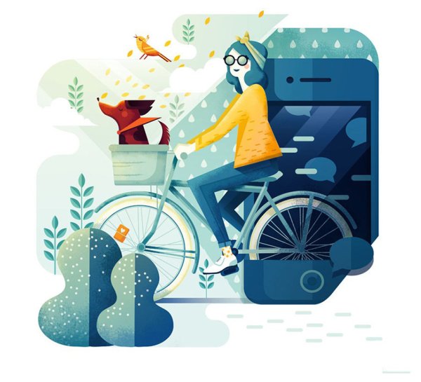 Векторные рисунки в иллюстраторе