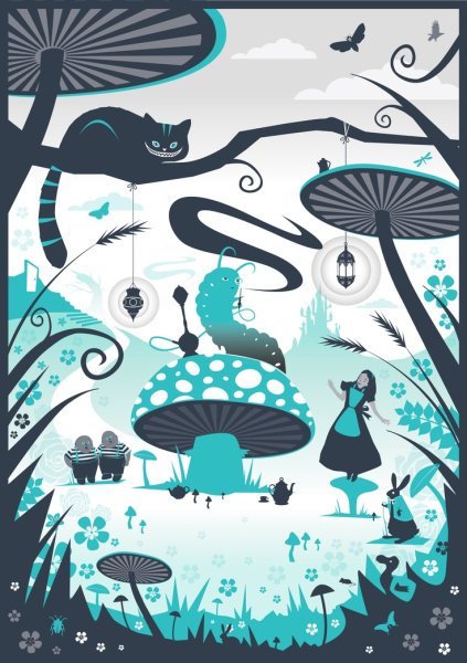 Стилизованные рисунки людей