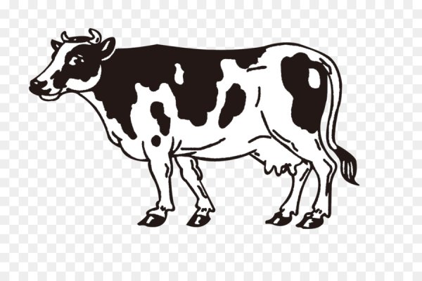 Корова вектор