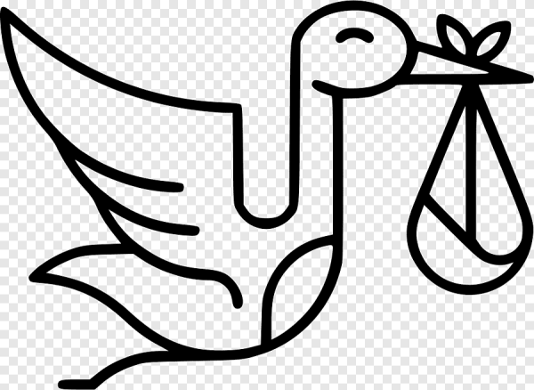 Аист пиктограмма