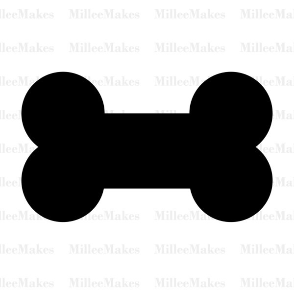 Косточка силуэт