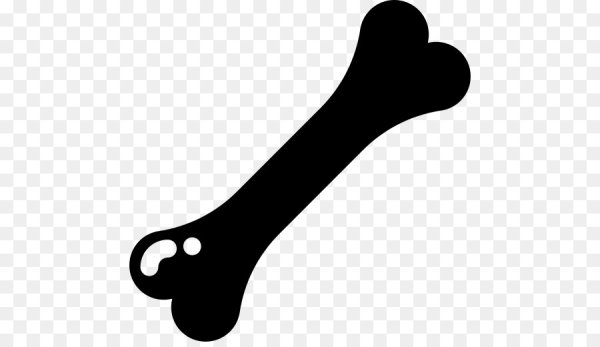 Косточка трафарет