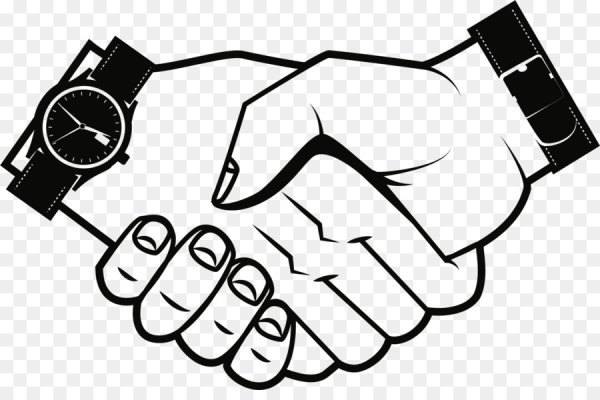 Векторное изображение рукопожатие