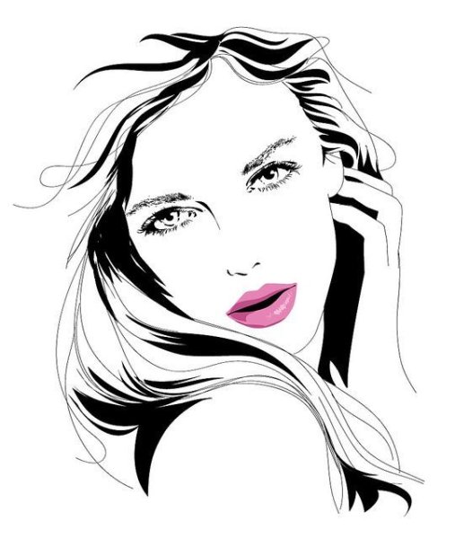 Графика (девушка)