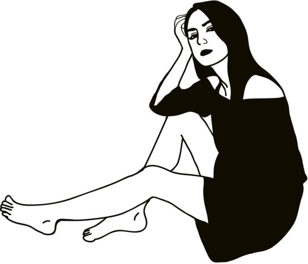 Профессиональные черно белые рисунки