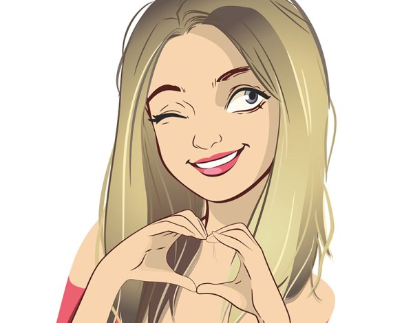 Девушка на черно белом фоне