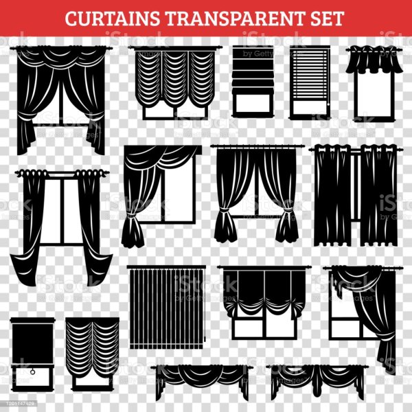 Шторы силуэт