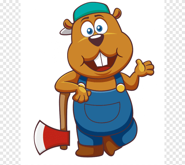 Мультяшные животные строители