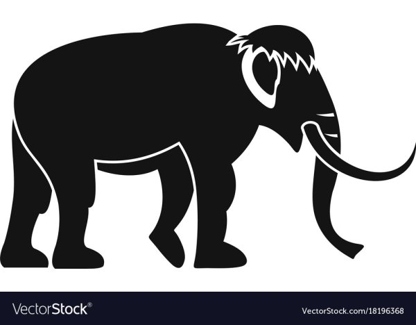 Мамонт пиктограмма