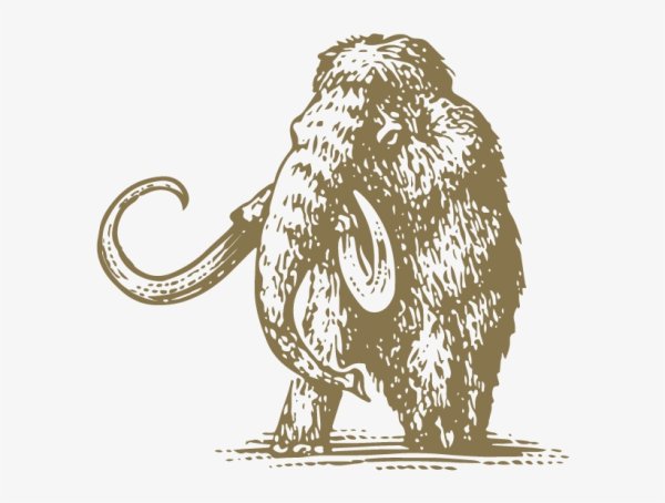 Графическое изображение мамонта