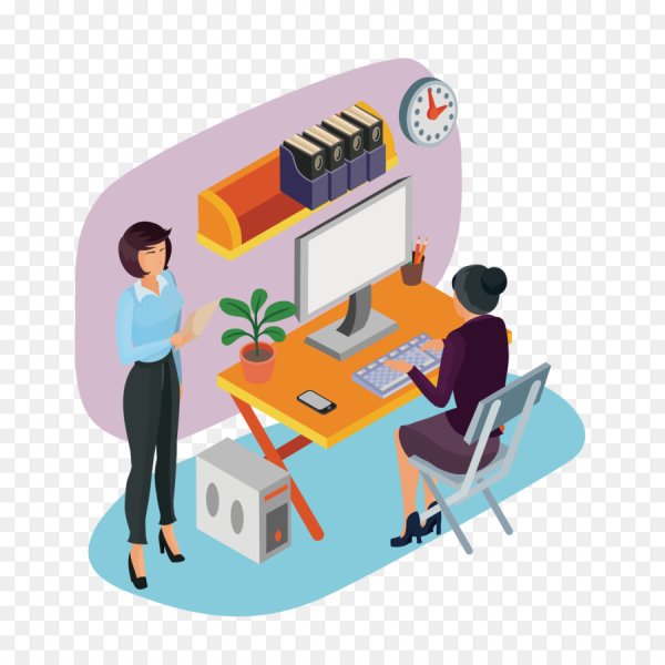 Офис иллюстрация