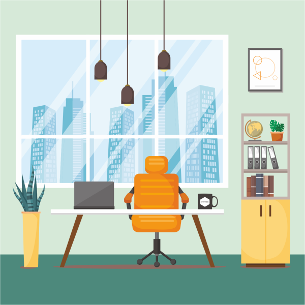 Офис векторный