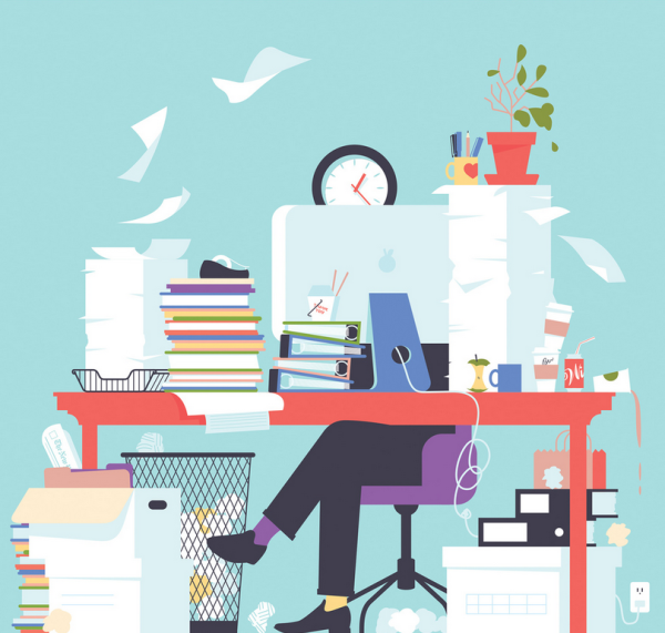 Офис иллюстрация