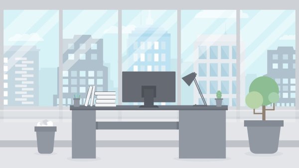 Офис иллюстрация