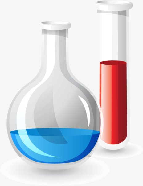 Колба химия вектор