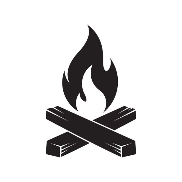 Значок костра