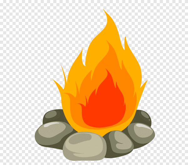 Набросок костра