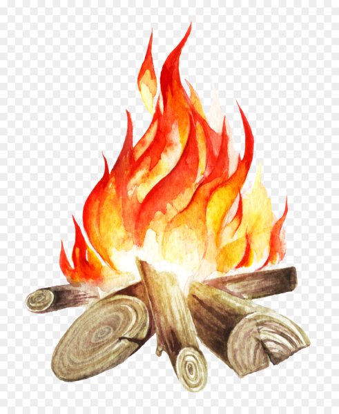 Костер вектор