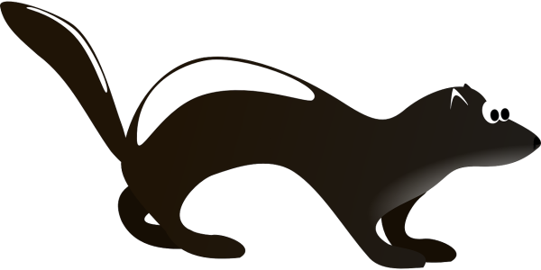 Стилизованное изображение соболя