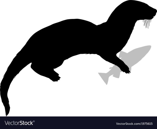 Силуэт хорька