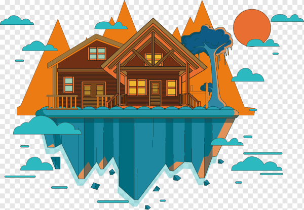 Домик в иллюстраторе
