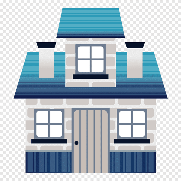 Здание на прозрачном фоне