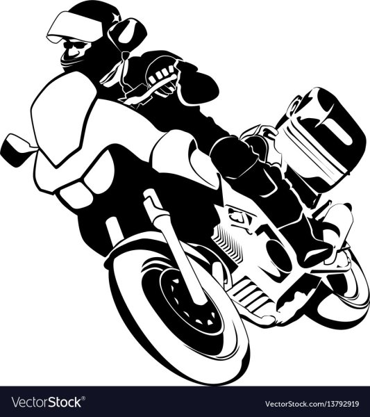 Векторный байкер